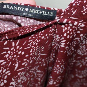 Brandy Melville Cross Back Dress